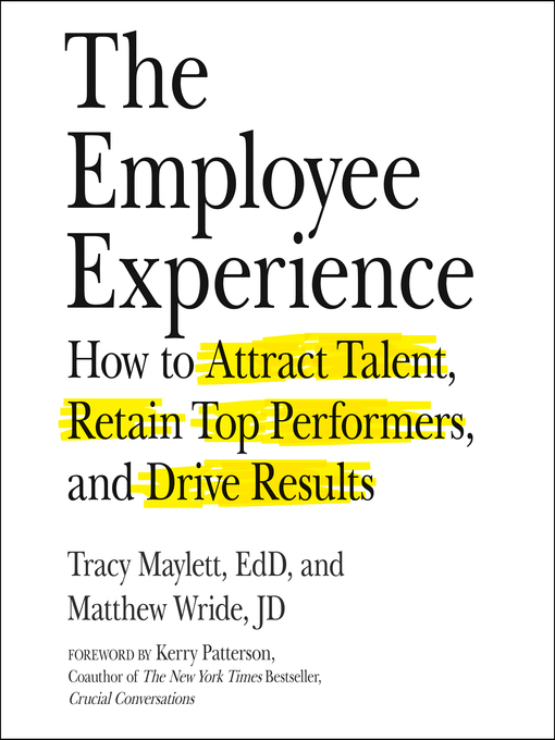 Title details for The Employee Experience by Tracy Maylett, EdD - Wait list